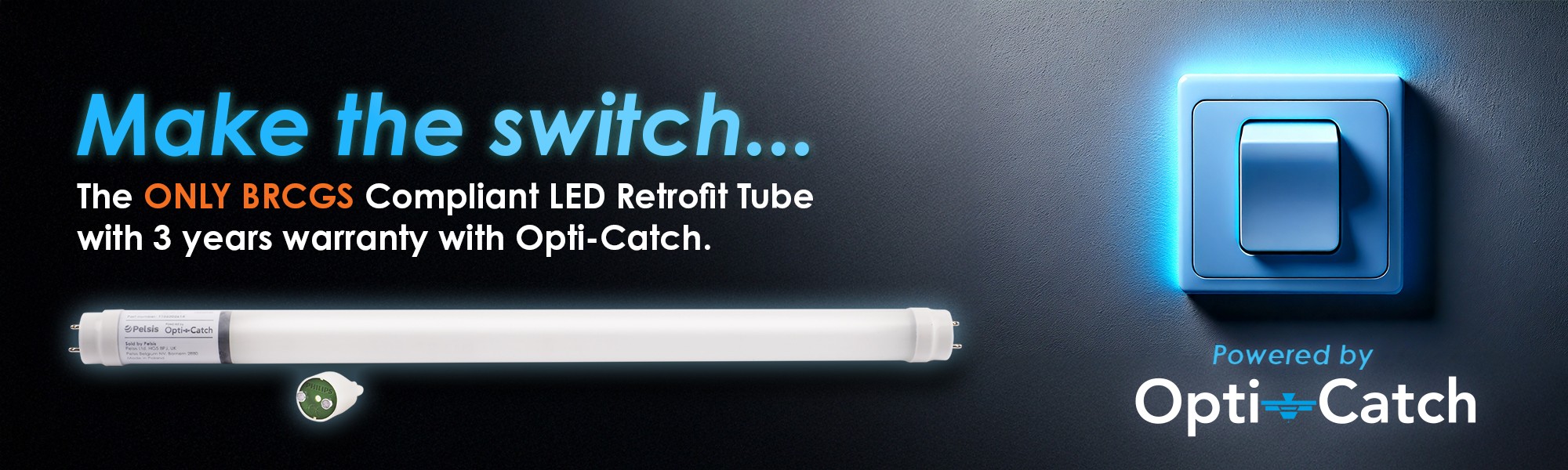 Opti-Catch LED Retrofit Bulb | Pelsis Insect Light Traps